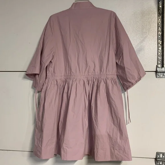 HEVRON HANNAH MINI DRESS PURPLE MEDIUM - Picture 9 of 10